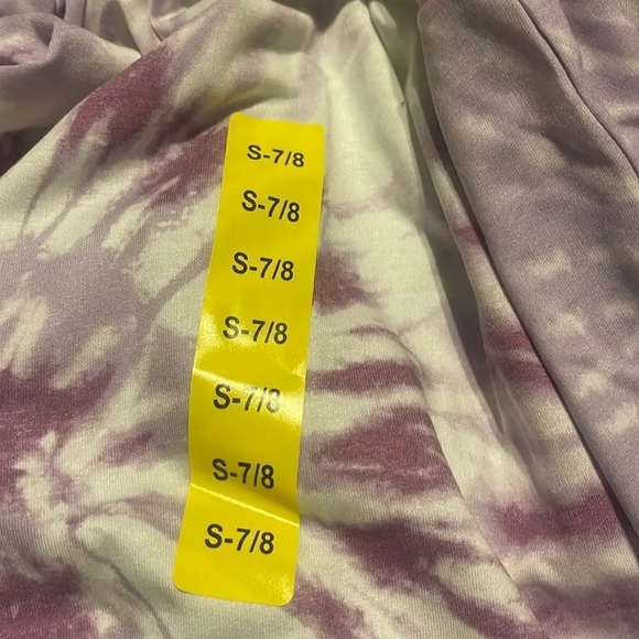 #18 32 Degrees Cool Youth Tie Dye Maxi dress Purple White Size Small 7/8 - Picture 7 of 10